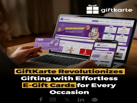 GiftKarte: Making Gifting Easy with E-Gift Cards for Every Occasion